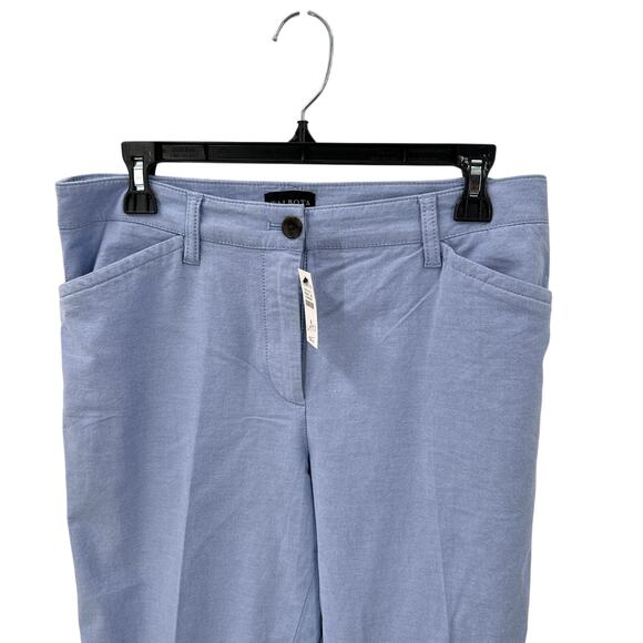 TALBOTS NWT The Perfect Chino in Chambray Blue // 8 - Picture 2 of 9